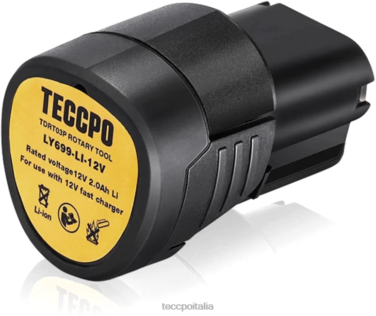 TECCPO Batteria ly699-li (confezione da 1) da 2,0 A per batterie agli ioni di litio da 12 V Accessori L0VNJ40