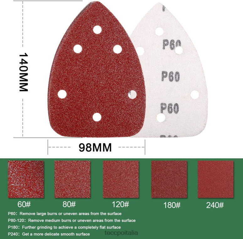 TECCPO carta vetrata Accessori L0VNJ31