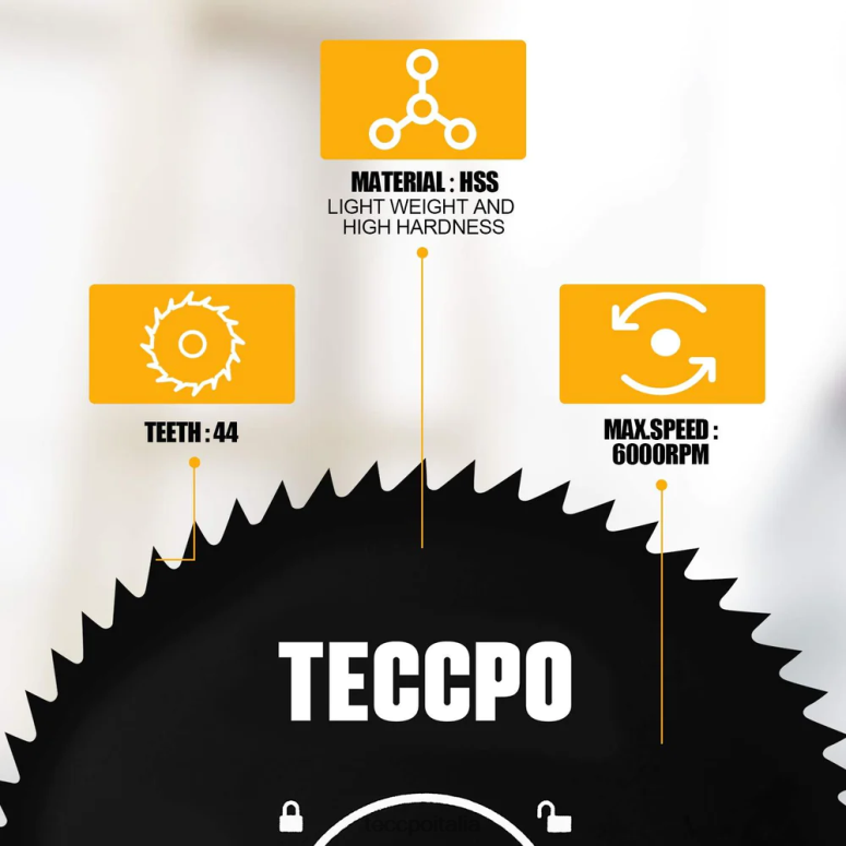 TECCPO lama per sega circolare Accessori L0VNJ32