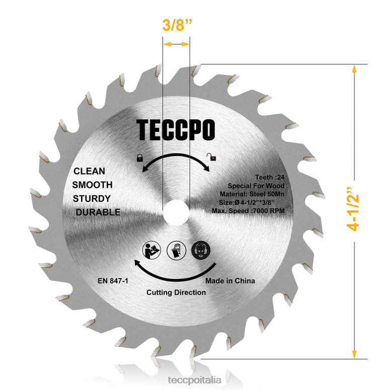 TECCPO lama per sega circolare Accessori L0VNJ32