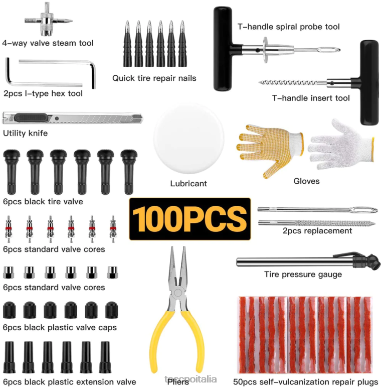 TECCPO kit di riparazione pneumatici altre collezioni L0VNJ61