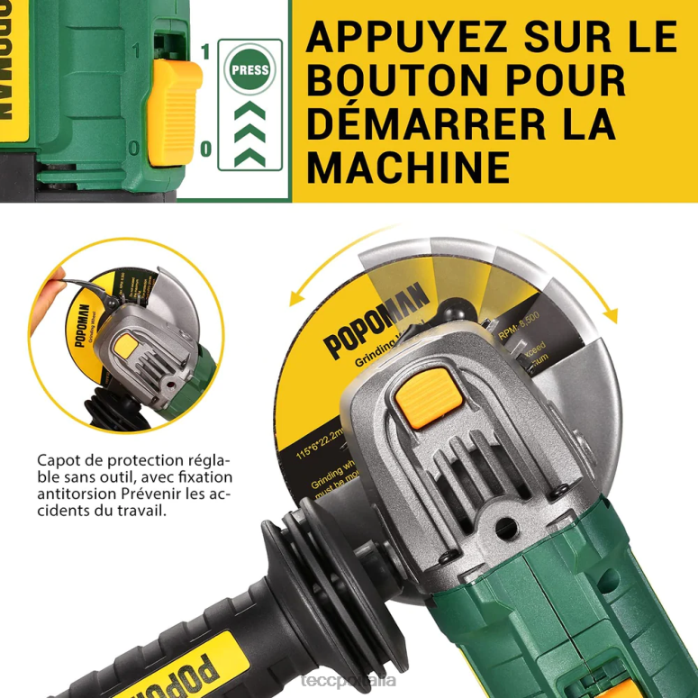 TECCPO smerigliatrici angolari a batteria altre collezioni L0VNJ53