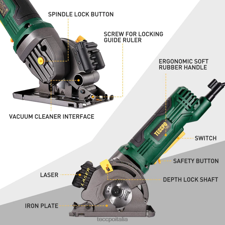 TECCPO mini sega circolare lavorazione del legno L0VNJ17
