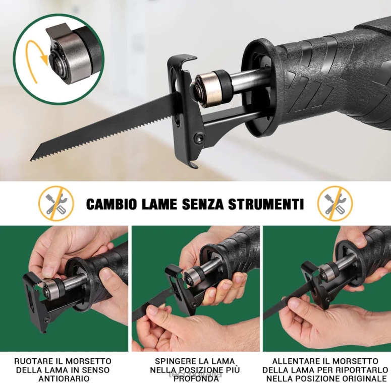 TECCPO sega alternativa universale e professionale lavorazione del legno L0VNJ28