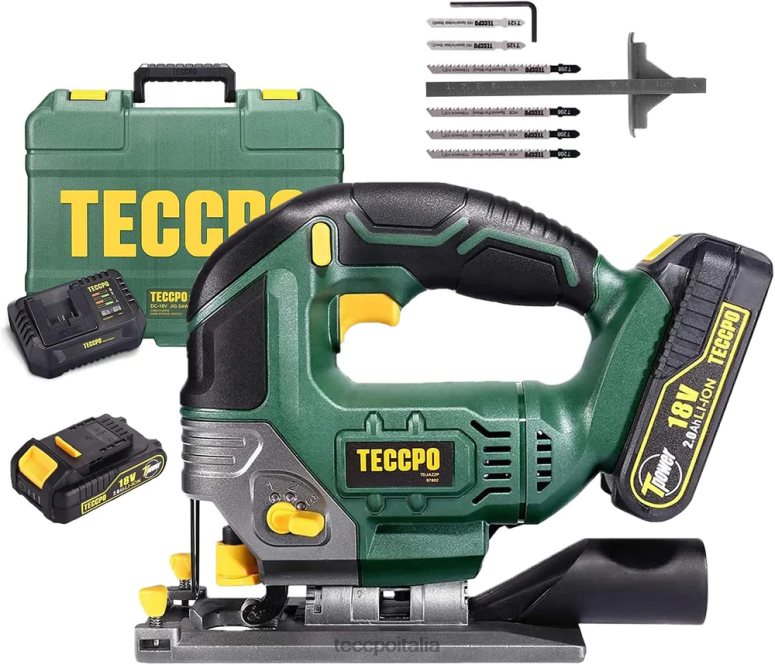 TECCPO seghetto alternativo a batteria lavorazione del legno L0VNJ25