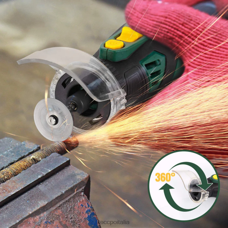 TECCPO Kit di utensili rotanti a batteria Popoman utensili rotanti L0VNJ45