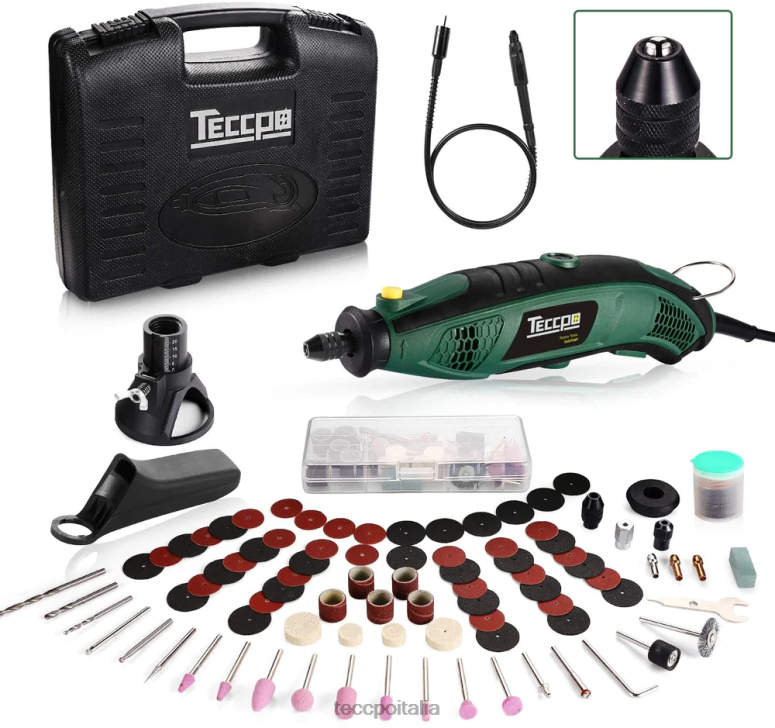 TECCPO kit utensili rotanti 1,5 amp utensili rotanti L0VNJ43